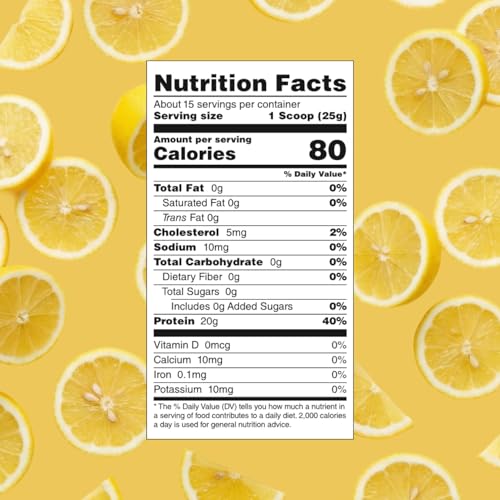 Image of Myprotein Clear Whey Isolate Protein Powder, 15 Servings (0.8lbs), Lemonade, 20g Protein per Serving, Naturally Flavored Drink Mix, Daily Protein Intake for Superior Performance