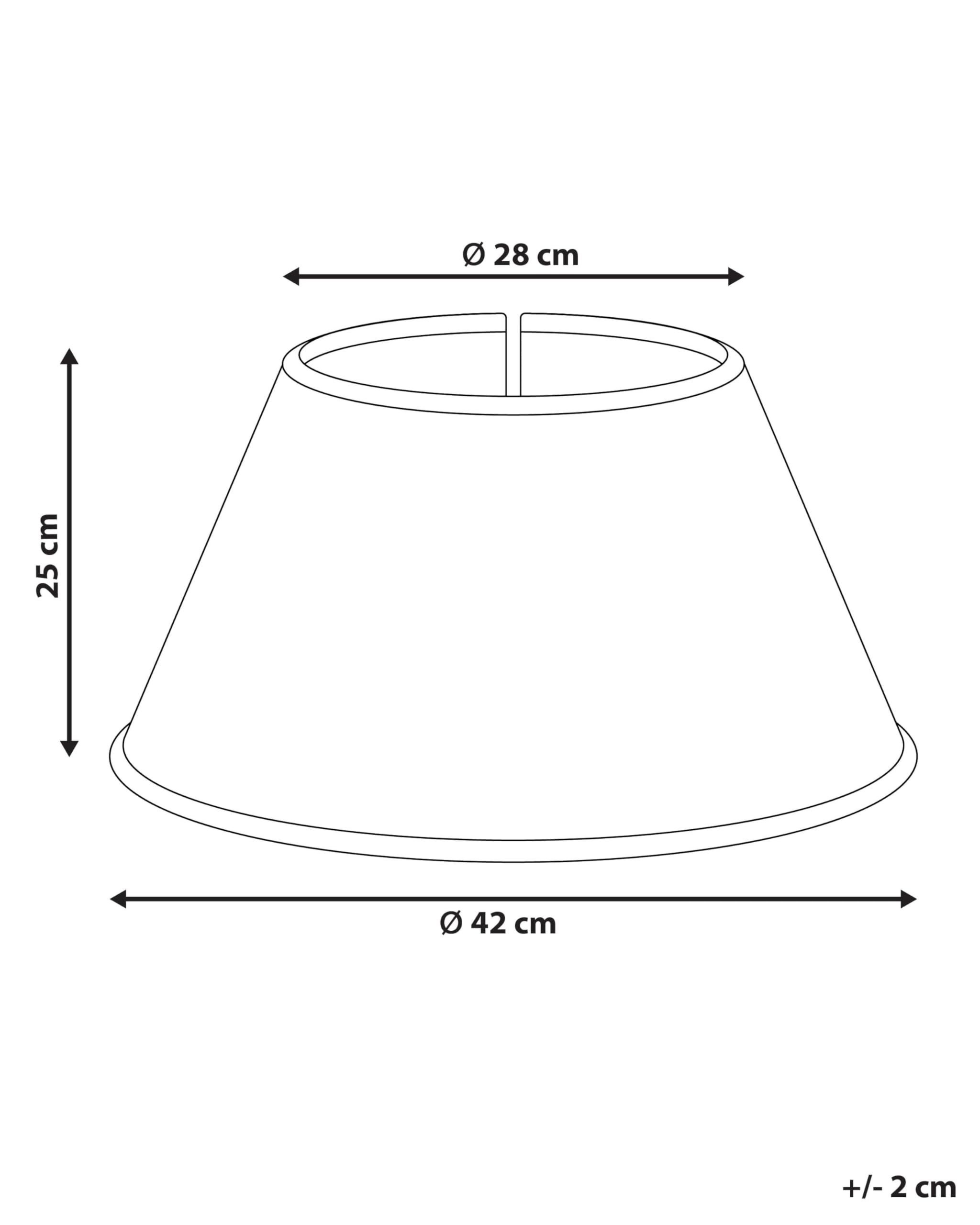 Jupe de Sapin de Noël en Algues Marines ⌀ 42 cm Rond Fait Main Naturel et Rouge Neige