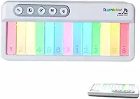 Teclado Musical Infantil Eletrônico com Sons Luzes Coloridas Portátil Educativo e Multifuncional Piano, Xilofone, Saxofone, Violão, Bateria de Jazz