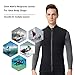 REALON Wetsuits Top Jacket Women Men 2mm Neoprene Long Sleeve Shirt 3mm Front Zipper Vest Wet Suit Keep Warm for Adult Youth Kids Diving Surf Swim Water Sports