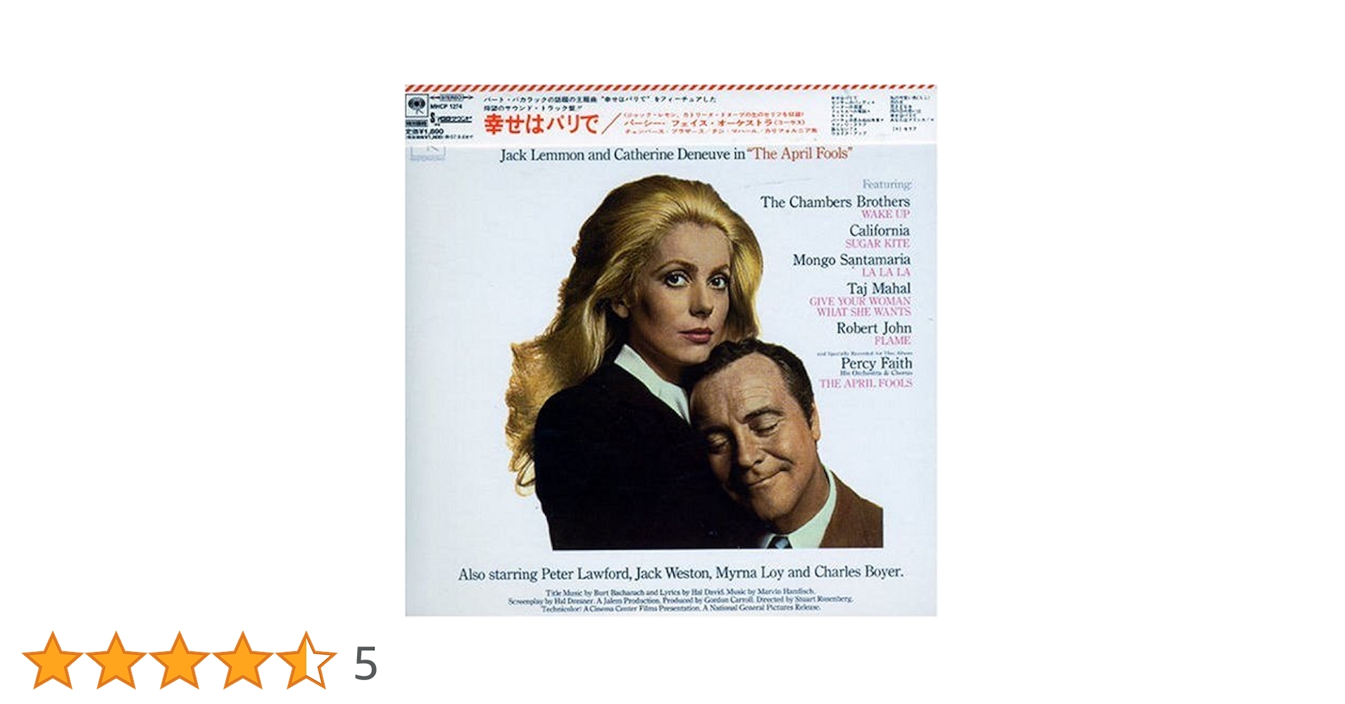 美品 CD 幸せはパリで サウンドトラック パーシー・フェイス・オーケストラ V.A. (PERCY FAITH AND HIS ORCHESTRA) / 幸せはパリで THE