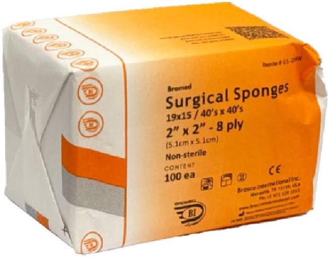 100 Packs | Surgical Sponges 2