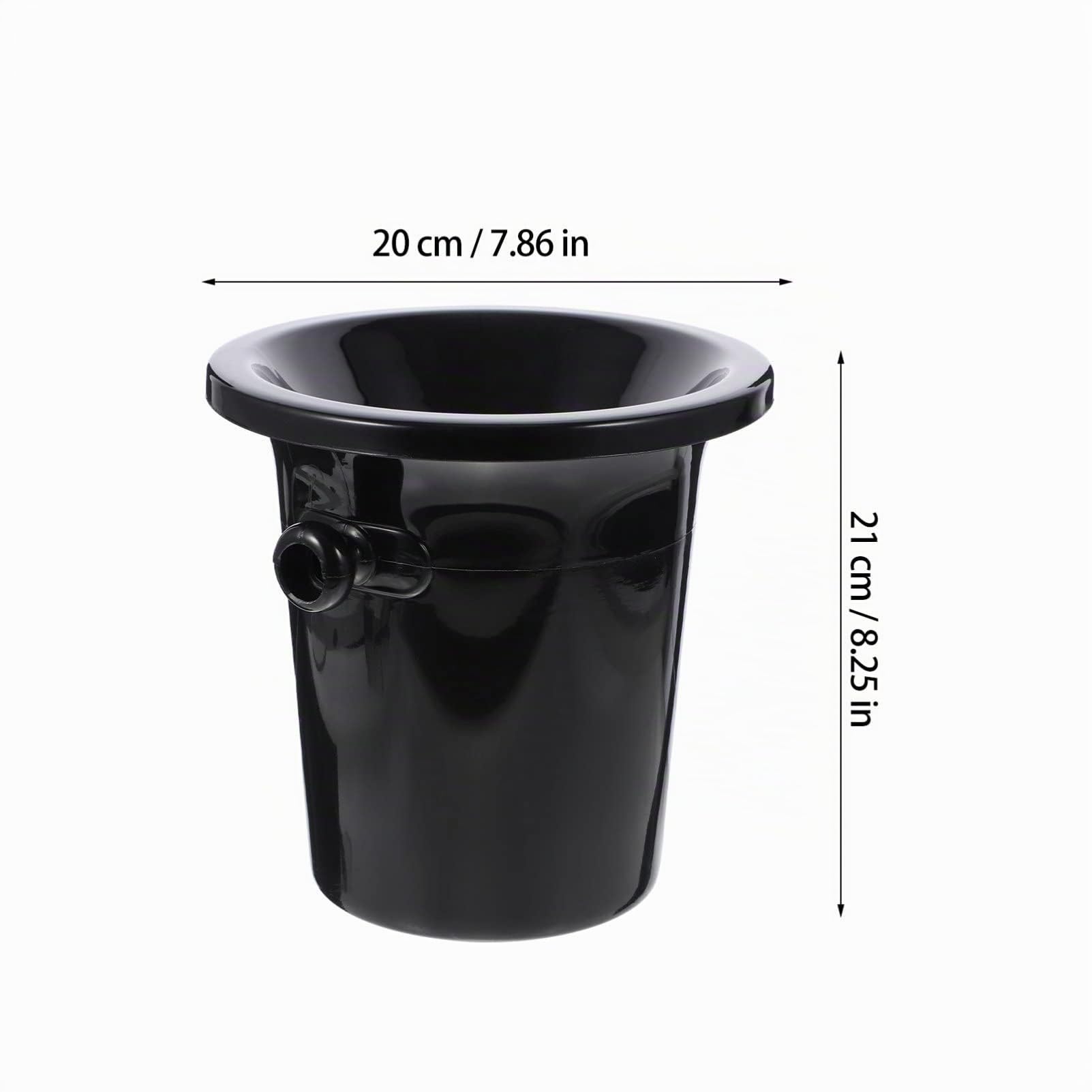 BESTonZON Crachoir De Dégustation De Vin Seau À Glace en Plastique Accessoire pour Bars Caves Fêtes Boutiques De Vin Et Expositions 3 Pièces