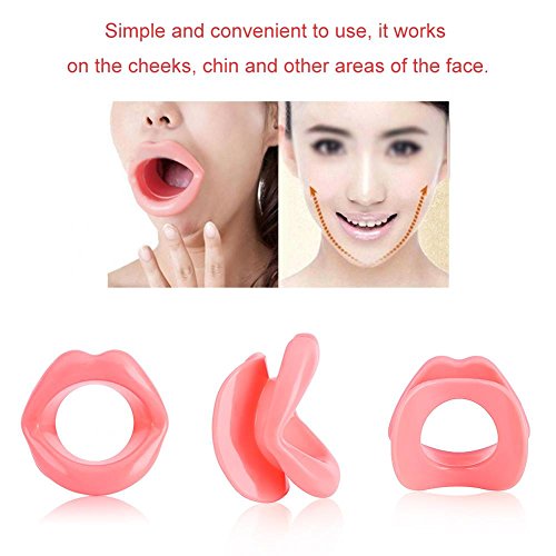 Gezicht Lift - Delaman Rubber Gezicht Afslanken Lip Oefenaar Mond Spier Aanscherping Trainer Anti-Rimpel Brace 1 stks - Image 4