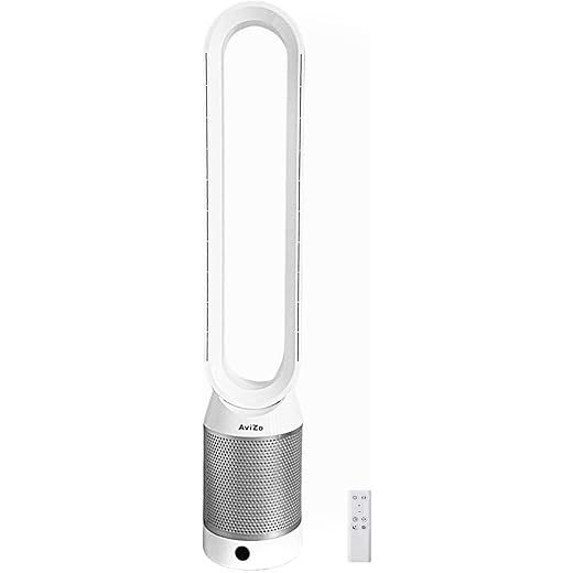 Bladeless high Efficiency True HEPA Air Purifier AviZo S2202