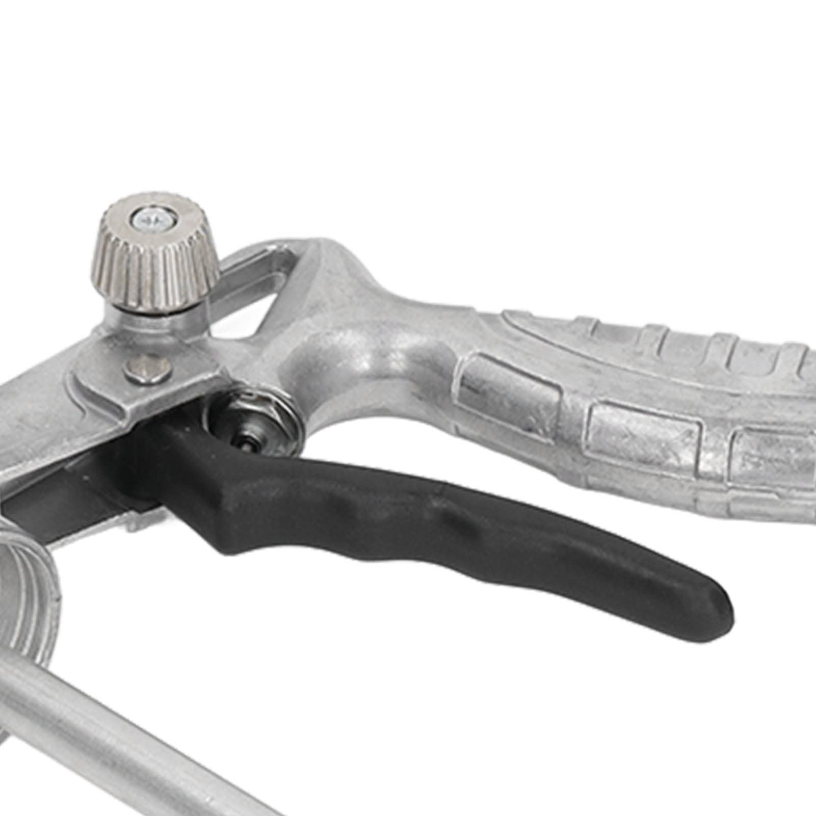 Fafeicy Luftuntergrund-Spritzpistole aus Aluminiumlegierung, Unterbodenschutzpistole mit einstellbarem Druck, für den Rostschutz von Kraftfahrzeugen, 90% der Fahrgestellkleber