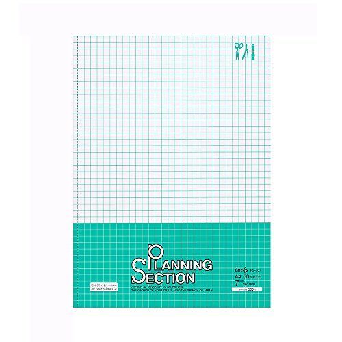 Amazon | 一ツ橋ノート ラッキー プランニングセクションノート A4 7mm