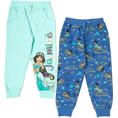 Disney Princess Girls 2 Pack Pants Cover