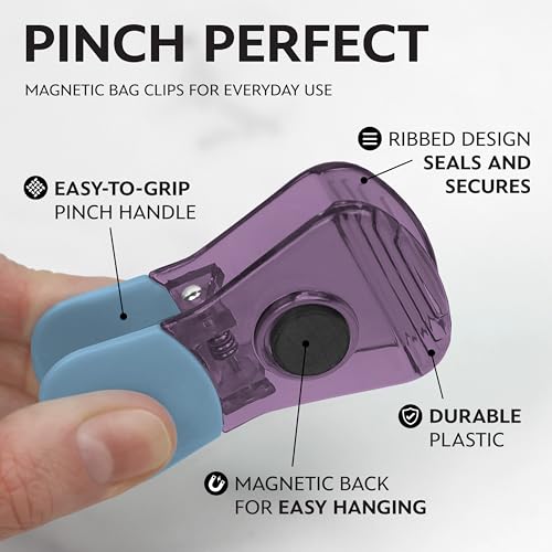 Image of Disney Stitch Magnetic Chip Clips, Set of 6