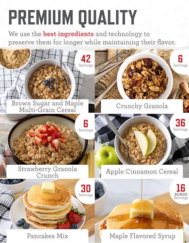 ReadyWise Emergency Food Supply - 360 Servings, 3 Buckets, Freeze Dried & Dehydrated Package of Long Term Meals, Survival Kit for Camping, Prepper Food Storage Supplies, up to 25 Year Shelf Life - Image 5