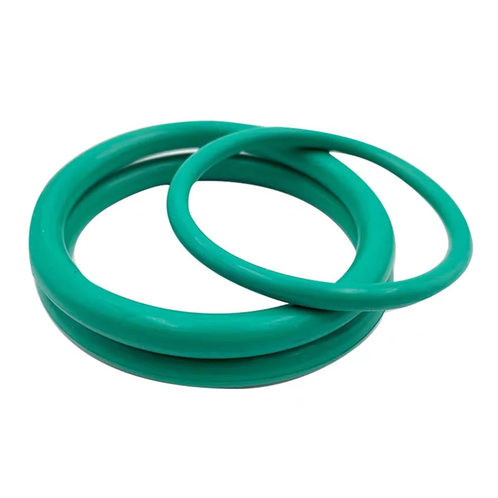 Rondella di tenuta, O-ring in gomma nitrilica, 1 pezzo di guarnizione di tenuta O-ring verde, distanziale in gomma fluorurata, rondella di tenuta resistente all'olio, spessore 8,6 mm, diametro esterno