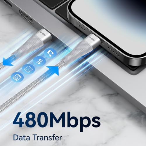 Image of Extra Long USBC to USBC Cable 15FT, 100W USB C Charger Cord Fast Charging