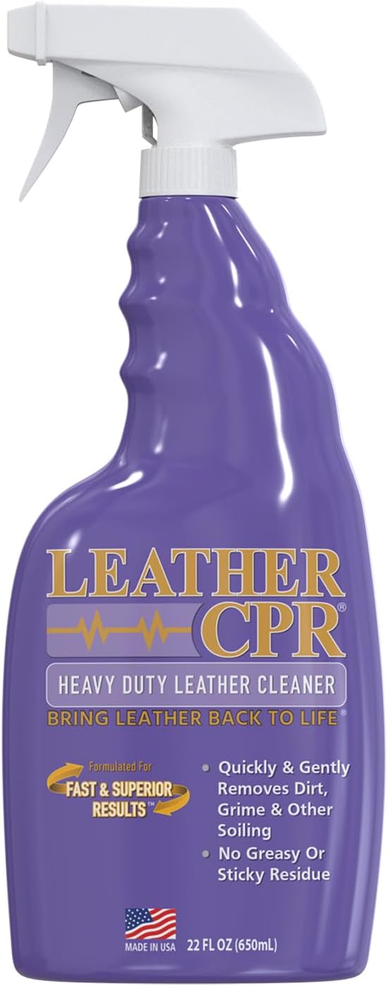 Leather CPR Heavy Duty Leather Cleaner 22oz Car Interior
