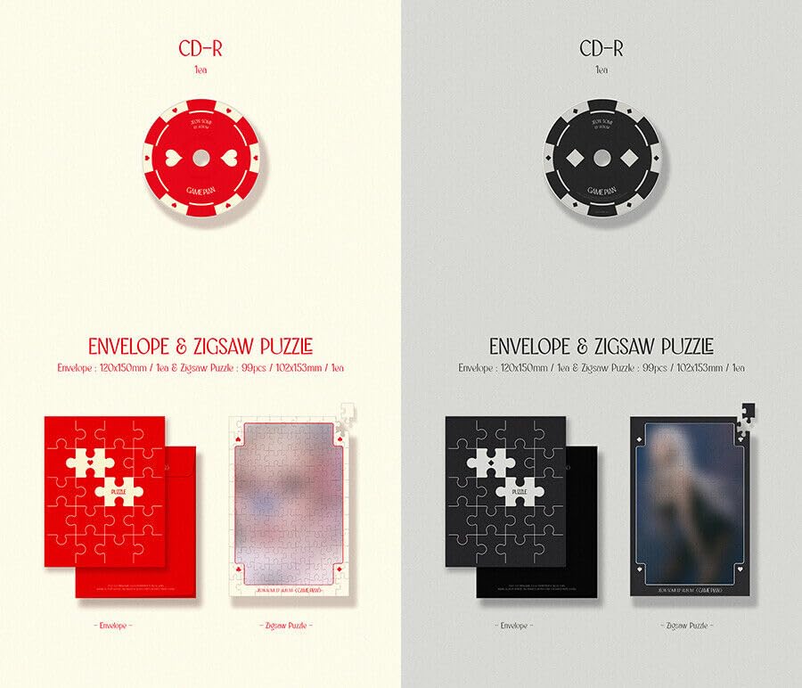 Miniatura 5 de (Libro de fotos Ver.) JEON SOMI GAME PLAN EP Álbum (NEGRO Ver. + Póster plegado de primera prensa) K-POP SELLADO