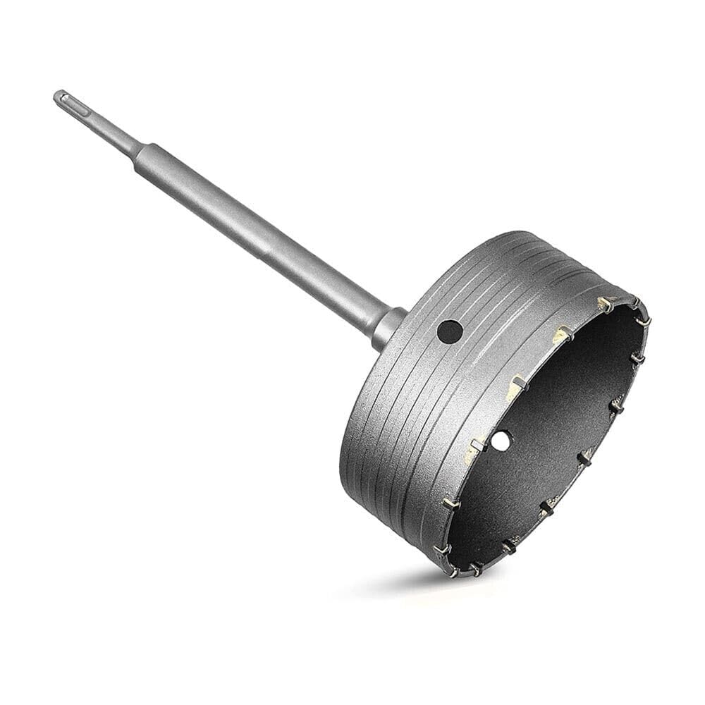 Fresa a tazza carotatrice 160 mm per muro cemento asta sds plus 50 cm prolunga da trapano