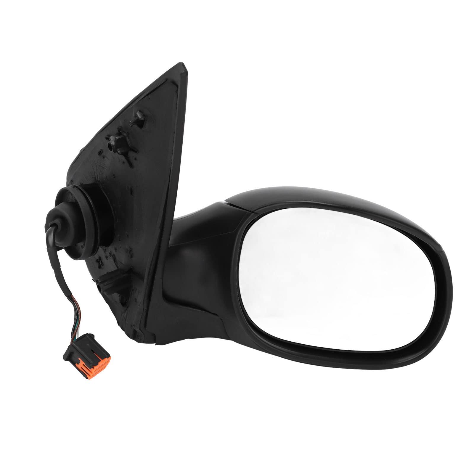 Rétroviseur Extérieur 6139283 Remplacement de Rétroviseur de Porte Latérale à Commande électrique pour 206 3/5 Portes Hayon SW en Matériau de Verre ABS (Droite)