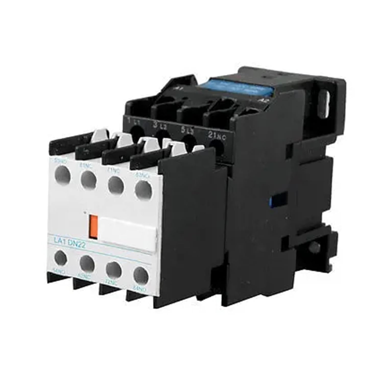LA1-DN22C 110V コイル 660V Ui 3 極 1NC 3 NO AC コンタクタ黒