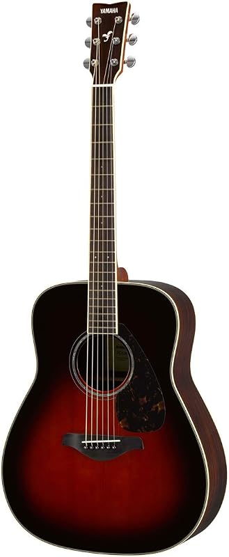 FG830 Guitarra acústica con tapa sólida, Tobacco Sunburst