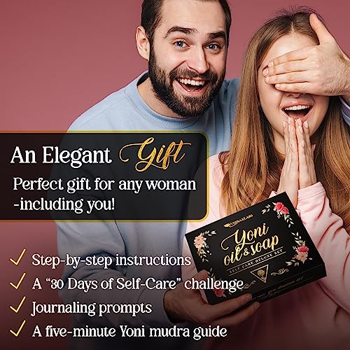 Yoni Oil & Yoni Soap 2 Piece Set 4 Oz. Calendula Scented Feminine