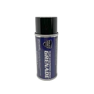 Streetwise Tear Gas Grenade - Police Force Tactical CS OC Pepper Spray Blend, 360-Degree Deployment, Throw and Go, 45-Min Effect, Large Coverage for Home Personal Protection - Amazon product rated Grade A