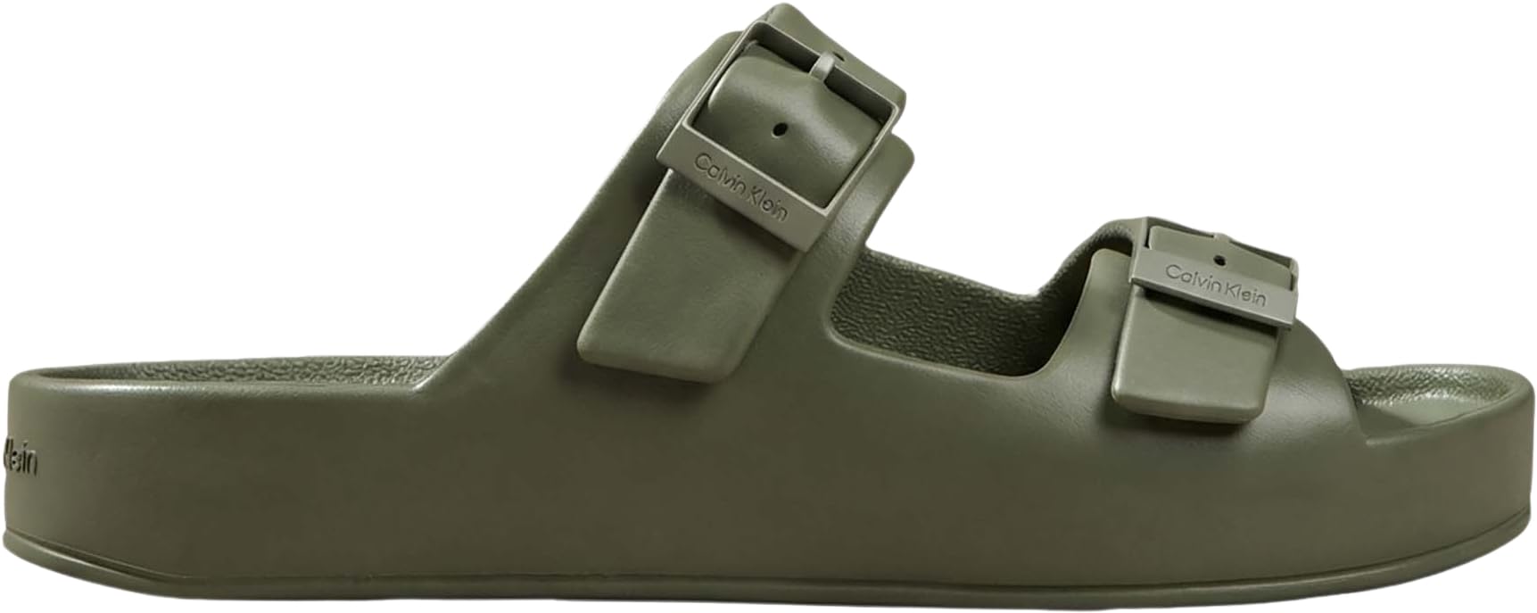Calvin Klein Men's Sandals - UK 9 - Deep Lichen Green