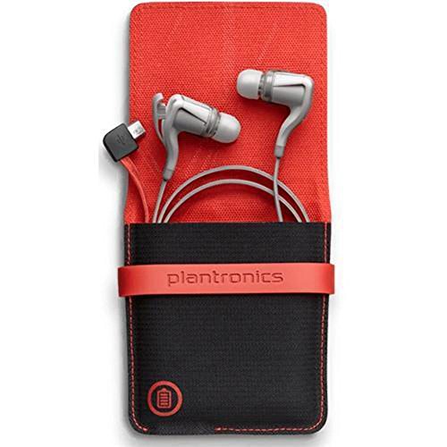 Plantronics BackBeat Go 2 Wireless Hi-Fi Earbud Headphones with Charging Case - Compatible with iPhone and Other Smart Devices - White