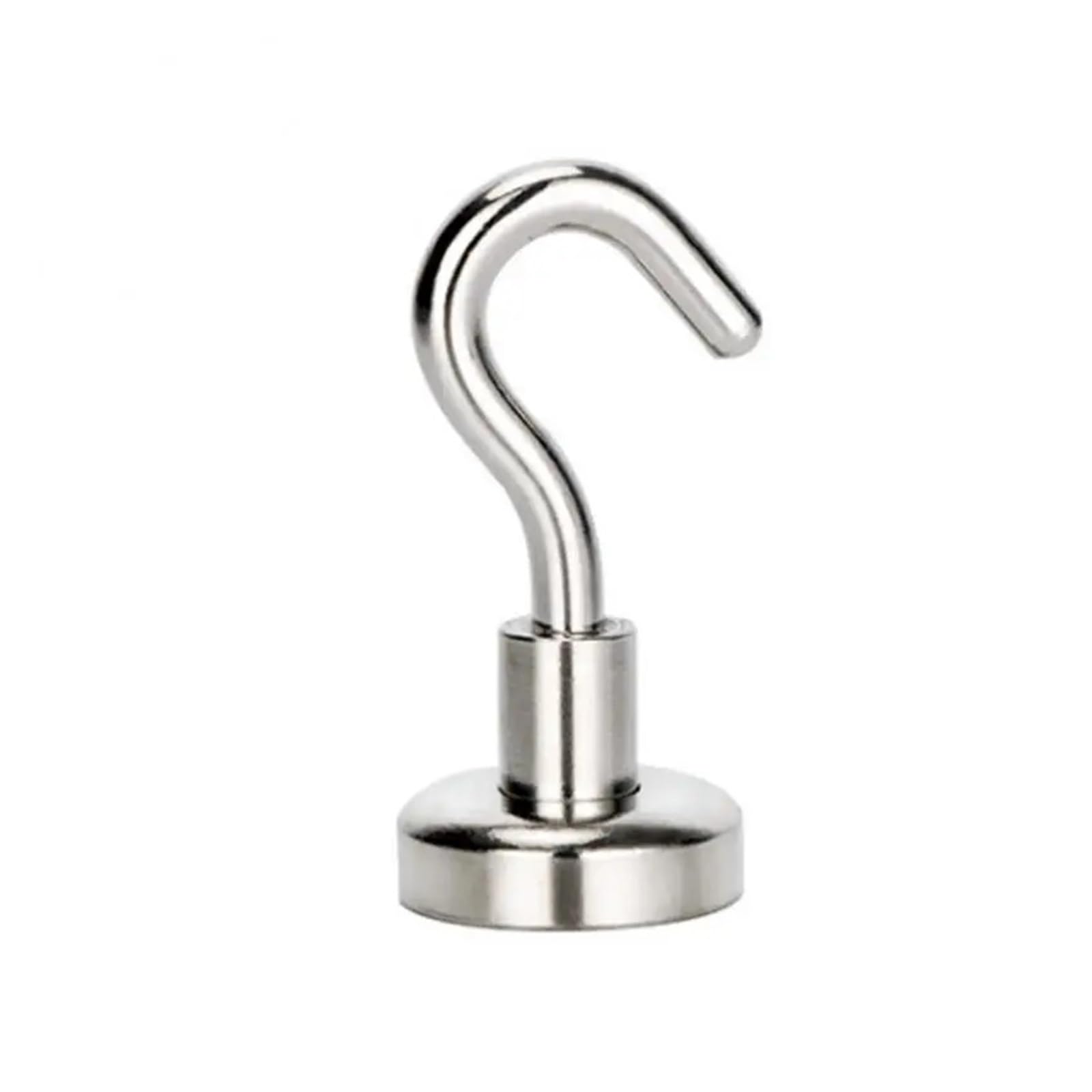 Genérico Ganchos magnéticos de alta resistencia, colgador magnético for colgar tazas, gancho pared for abrigo, 6 uds(D20 12KG)