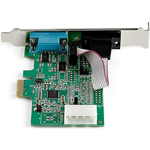 Image of StarTech 2-Port PCI Express RS232 Serial Adapter Card, TAA (PEX2S953)