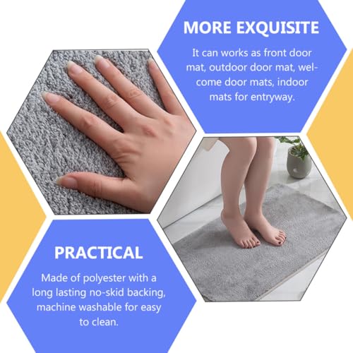 Alfombrilla antideslizante baño lavable para evitar resbalones 5