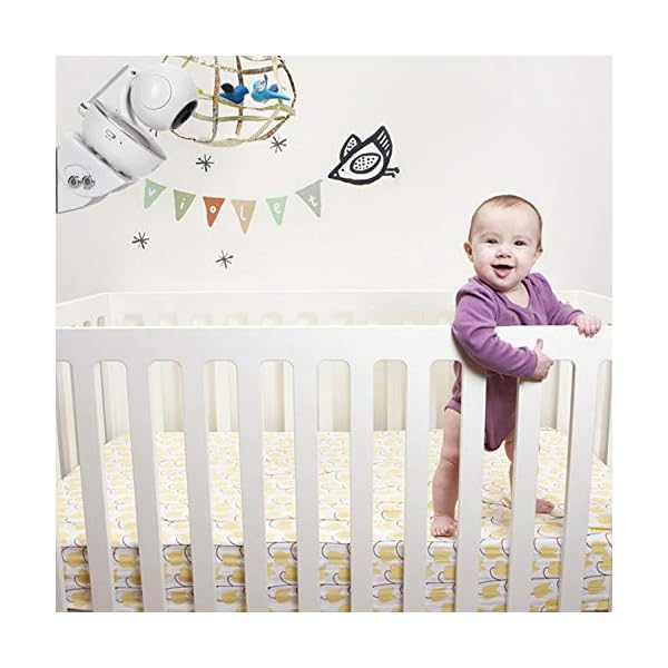 Wandhalterung für Motorola Baby Monitor, Infant Optics DXR-8, Samsung, Babysense, HelloBaby, Arlo und die meisten universellen Monitore, Aluminiumlegierung – Bild 3
