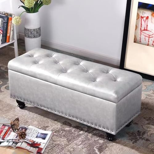 Banc avec compartiment de rangement pour optimiser un petit salon - 2