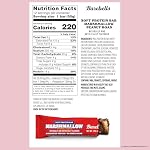 Barebells Barres de protéines molles Marshmallow Peanut Road - 12 Compte, 1.9oz Barres - Snacks nutritionnels avec 16g de protéines élevées - Treat au chocolat fluffy 2g Total des sucres - Bars pour le petit déjeuner