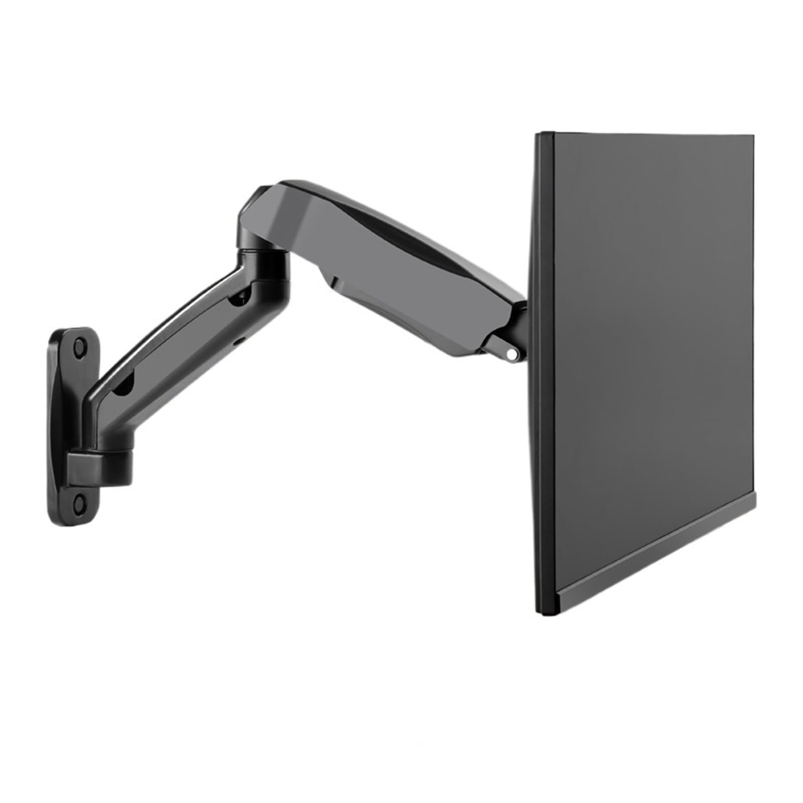 Support mural moniteur rotatif structure robuste pour grand ecran incurve