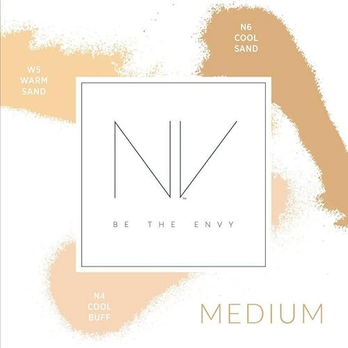 Nv Bb Perfecting Mist Foundation Buildable Coverage Professional Airbrush Makeup With Plant-Based Stem Cell Polypeptides, Vitamins A, D, E And Aloe, 1.5 Ounces, Cool Buff #TOP4