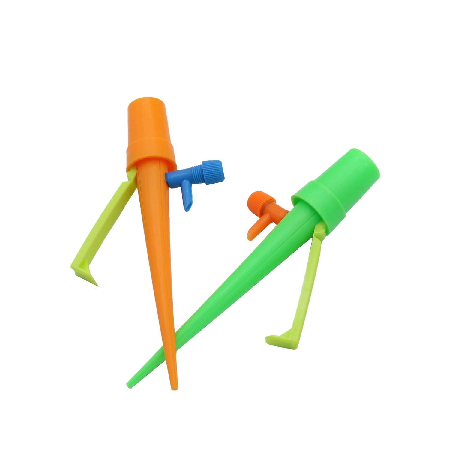 Irrigazione del giardino Spruzzatori 50 pc pianta in vaso Appuntito Watering Gocciolatore regolabile dispositivo Automatic Self Watering Giardino Balcone Waterers bottiglia di irrigazione ( Color : Or