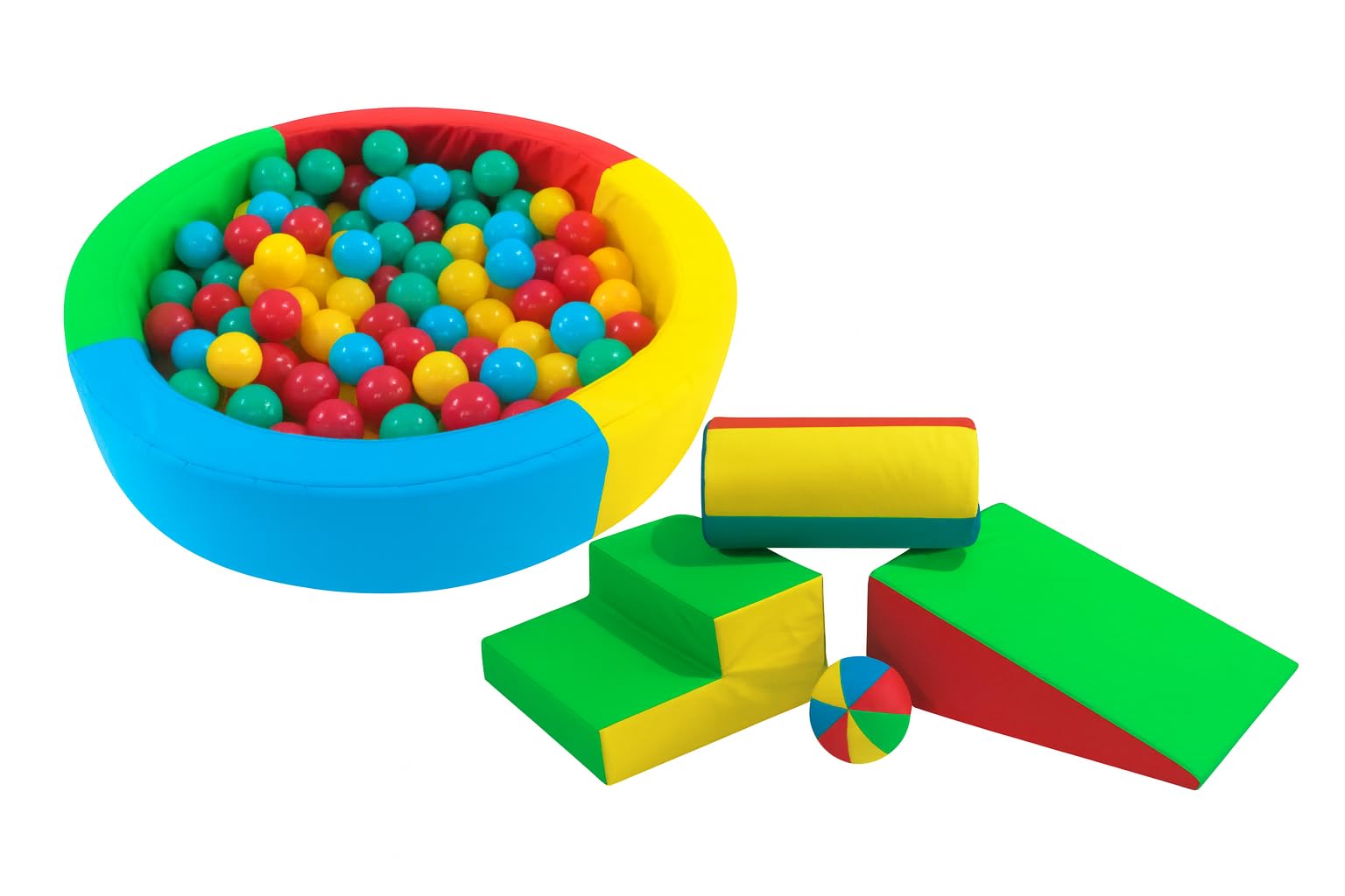 DIDJIG Kit de Estimulación Temprana con Alberca de Pelotas y 50 Pelotas para Todas las Edades