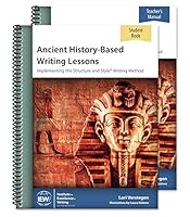 Ancient History-Based Writing Lessons [Teacher/Student Combo] (Sixth Edition) 162341346X Book Cover