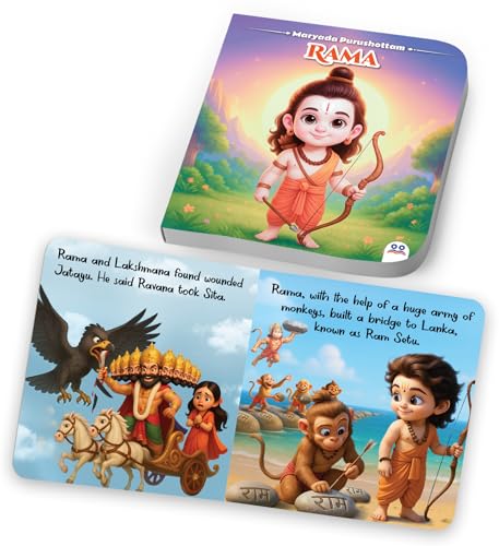 Image of Mythology Board Books for Kids | My First Library of Hindu Gods and Goddesses [10 Books] | Best Selling Tales from Indian Mythology - Ramayan, Mahabharata, Bhagavad Gita, Krishna, Hanuman, Ganesha