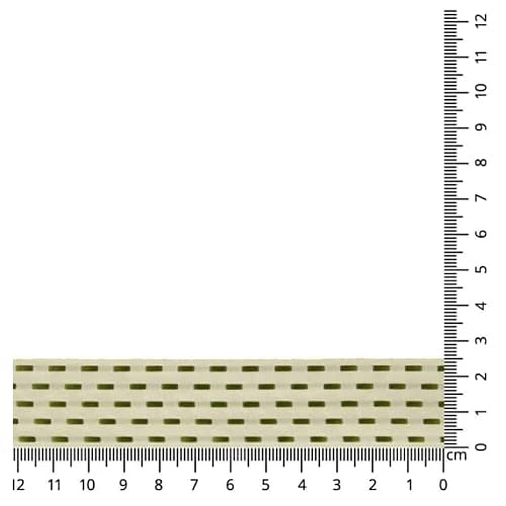 Kuny 30198-0025-0005 Polyester Ribbon, 0005 Beige, 20 m x 25 mm, #0005 Beige