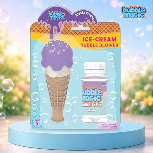 Image of Bubble Magic Bubble Blower - Black Currant Ice-Cream