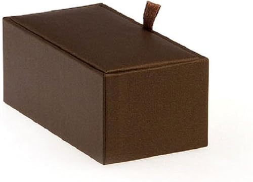 Miniatura 5 de MRCUFF Gemelos masónicos masónicos de cristal masónico en una caja de regalo de presentación y paño de pulido, Microfibra, no conocido