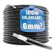 Produktbild ABSINA Solarkabel 6mm2 100m H1Z2Z2-K - PV Kabel UV-beständig & für Erdverlegung geeignet - Solar Kabel 6qmm, Solarleitung, PV Leitung, Kabel für Photovoltaikanlagen, Photovoltaik Montage Zubehör