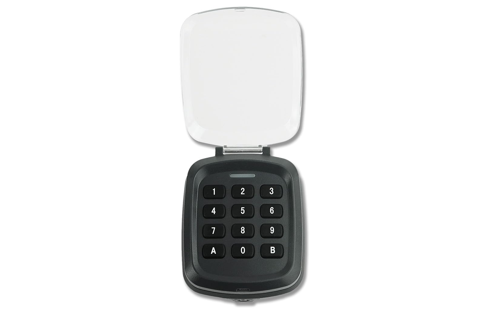 Hörmann Bouton à code sans fil 868 MHz compatible en anthracite Remplace le code HSM4-868 Serrure à code pour porte de garage Remplace FCT3 FCT-3 Serrure à combinaison Clavier motorisé de porte de