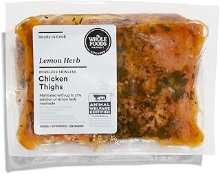 Whole Foods Market Kitchens Lemon Herb Boneless Skinless Chicken Thighs