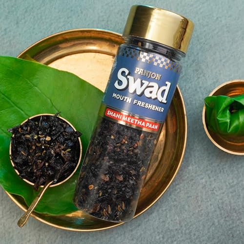 Image of Panjon Swad Shahi Meetha Paan Mukhwas MouthFreshener, Pack of 2