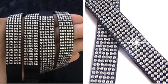 Women Sexy Invisiable Rhinestones Bra Shoulder Straps Non-Slip Adjustable Accessories Ladies Lingerie Shiny Bra Straps3