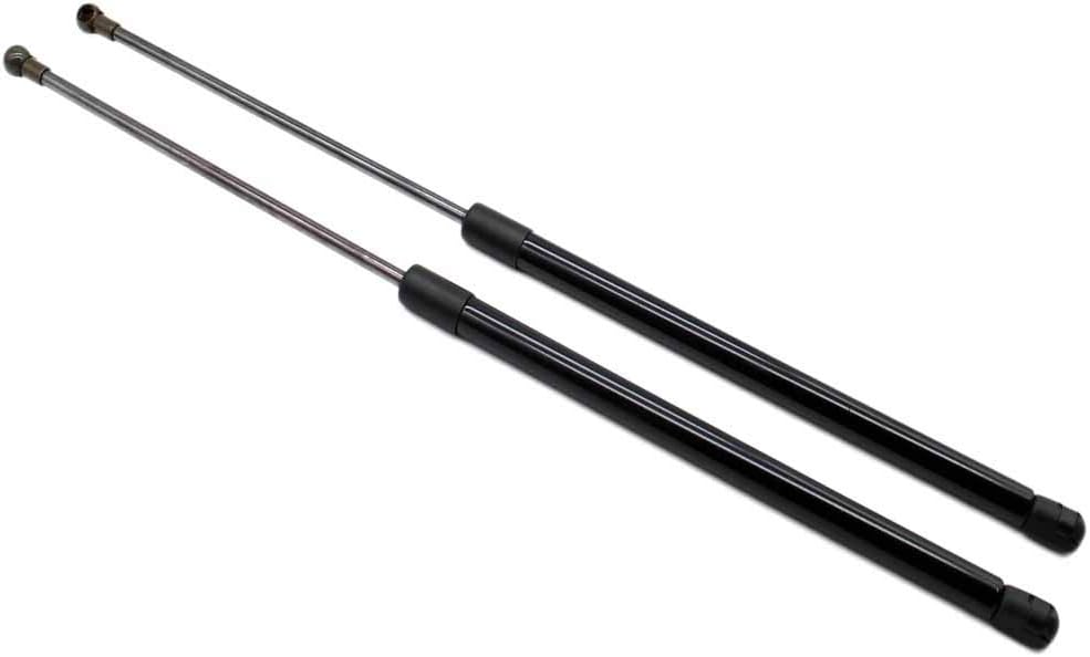 Damper Front Hood Bonnet Gas Struts for NISSAN PATROL GR II Wagon (Y61) 1997- Carbon Fiber Shock Absorber Car Parts Accessories Gift F5D70VC026 2pcs (Ordinary black)