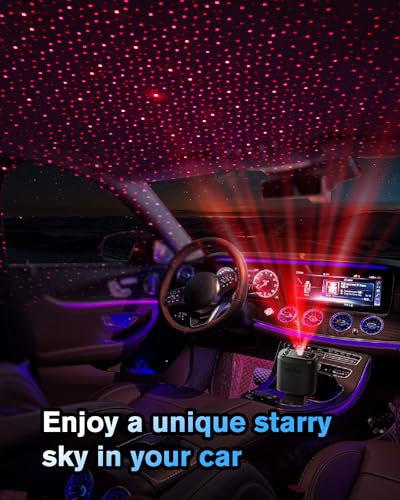 Chargeur automobile USB C rapide 66W WHATOOK avec câble rétractable et LED - 6