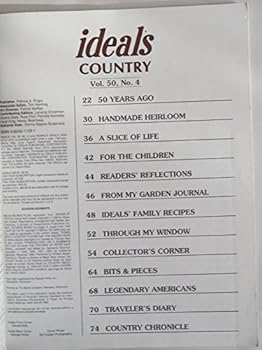 Paperback Ideals Country Book