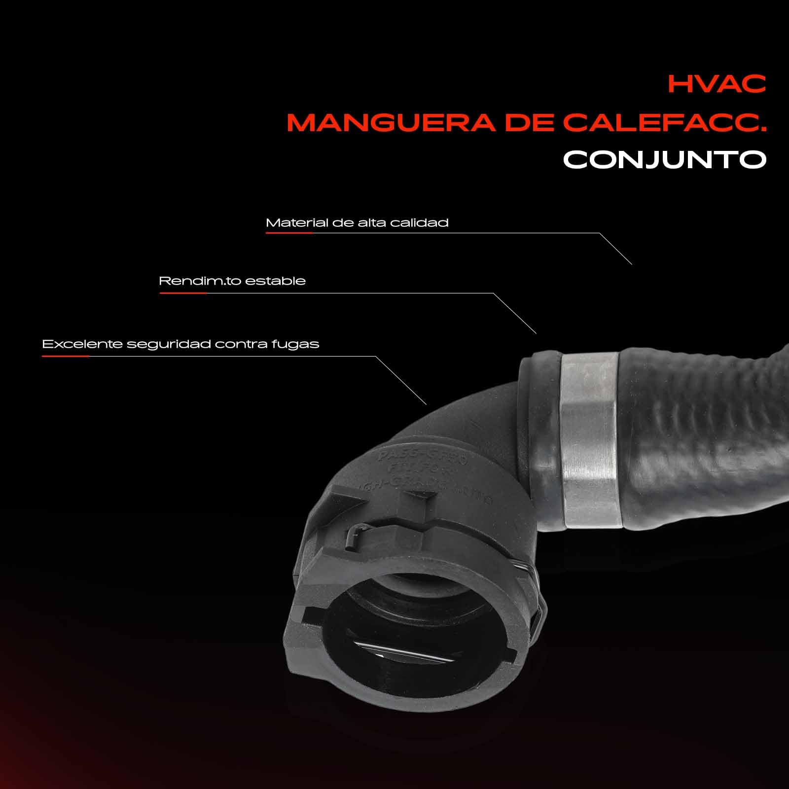 Frankberg Manguera de calefacción manguera para sistema de calefacción con
